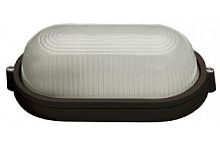 Светильник банный Элетех 1201 НПП 03-100-017 220В Е27 100Вт IP65 О/Б/Черный 275х168х108мм картинка 